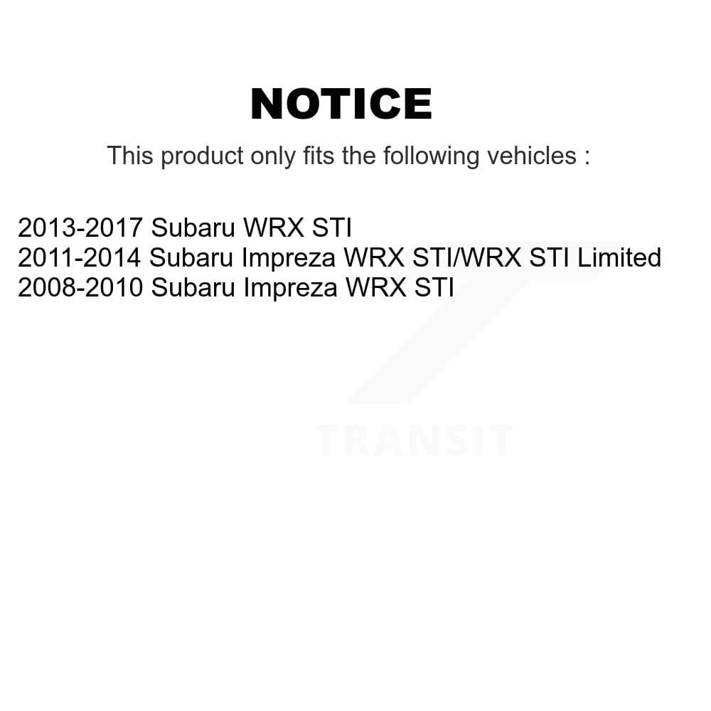 Transit Auto - KGA-105120 - Front and Rear Disc Brake Kits image 19