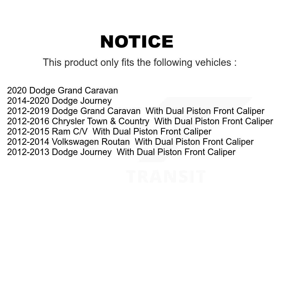 Transit Auto - KGA-105665 - Front and Rear Disc Brake Kits image 19