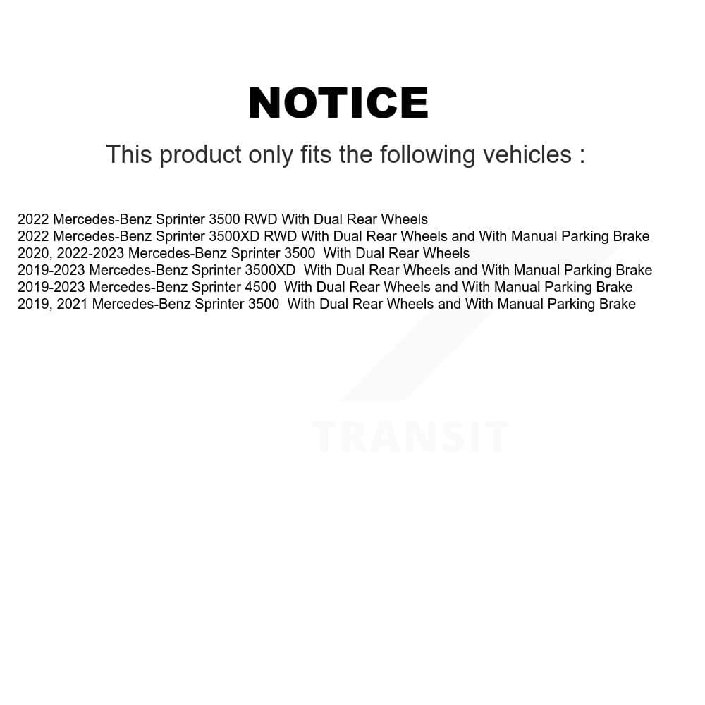 Transit Auto - KGA-105951 - Front and Rear Disc Brake Kits image 19