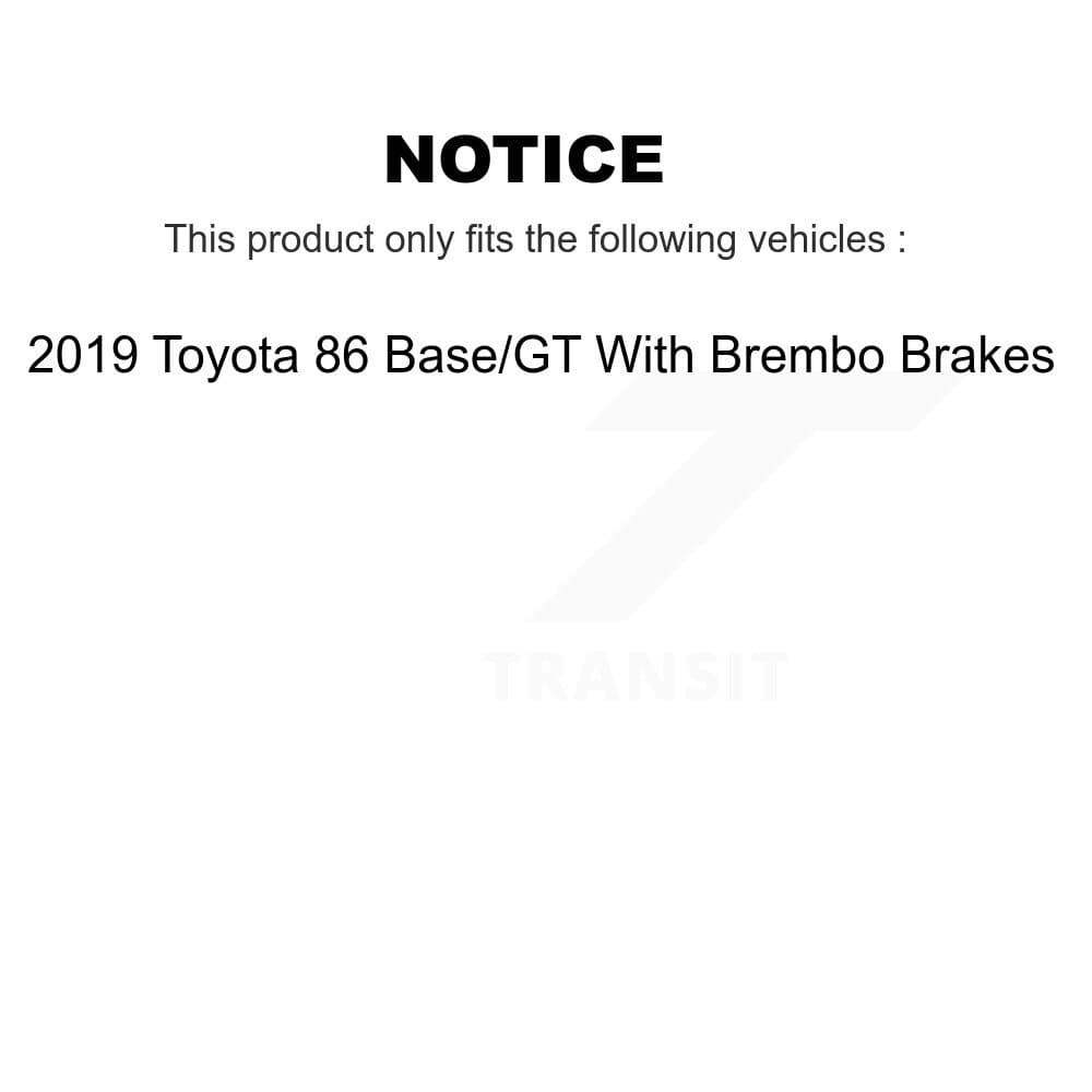Transit Auto - KGA-106246 - Front Disc Brake Kits image 19