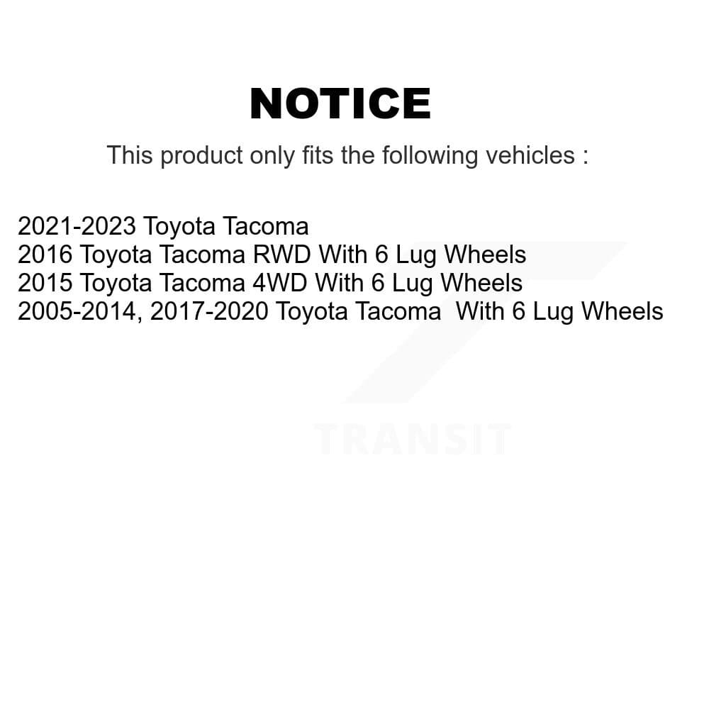 Transit Auto - KGA-106306 - Front and Rear Disc Brake Kits image 24