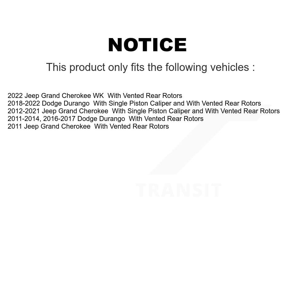 Transit Auto - KGA-106635 - Rear Disc Brake Kits image 19