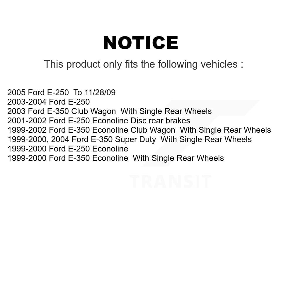 Transit Auto - KGA-106691 - Rear Disc Brake Kits image 19