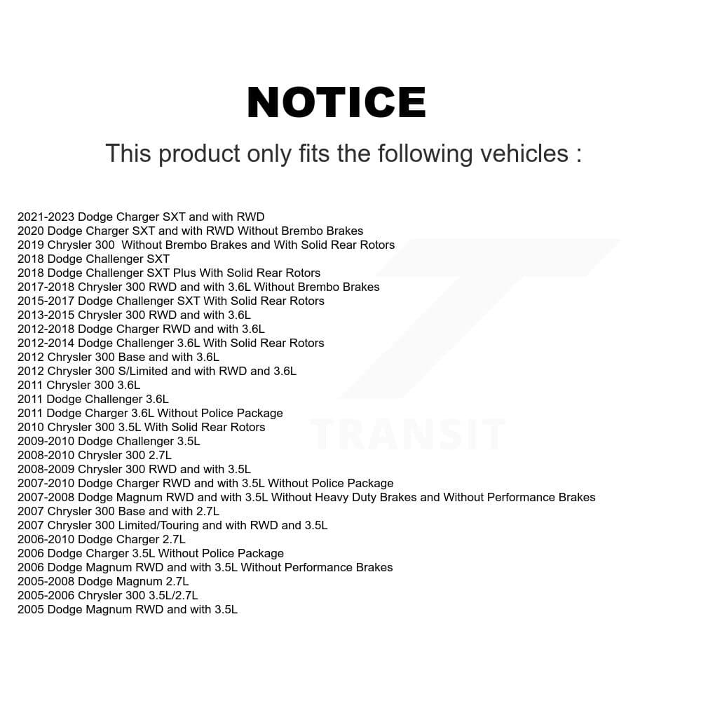 Transit Auto - KGA-107018 - Rear Disc Brake Kits image 19