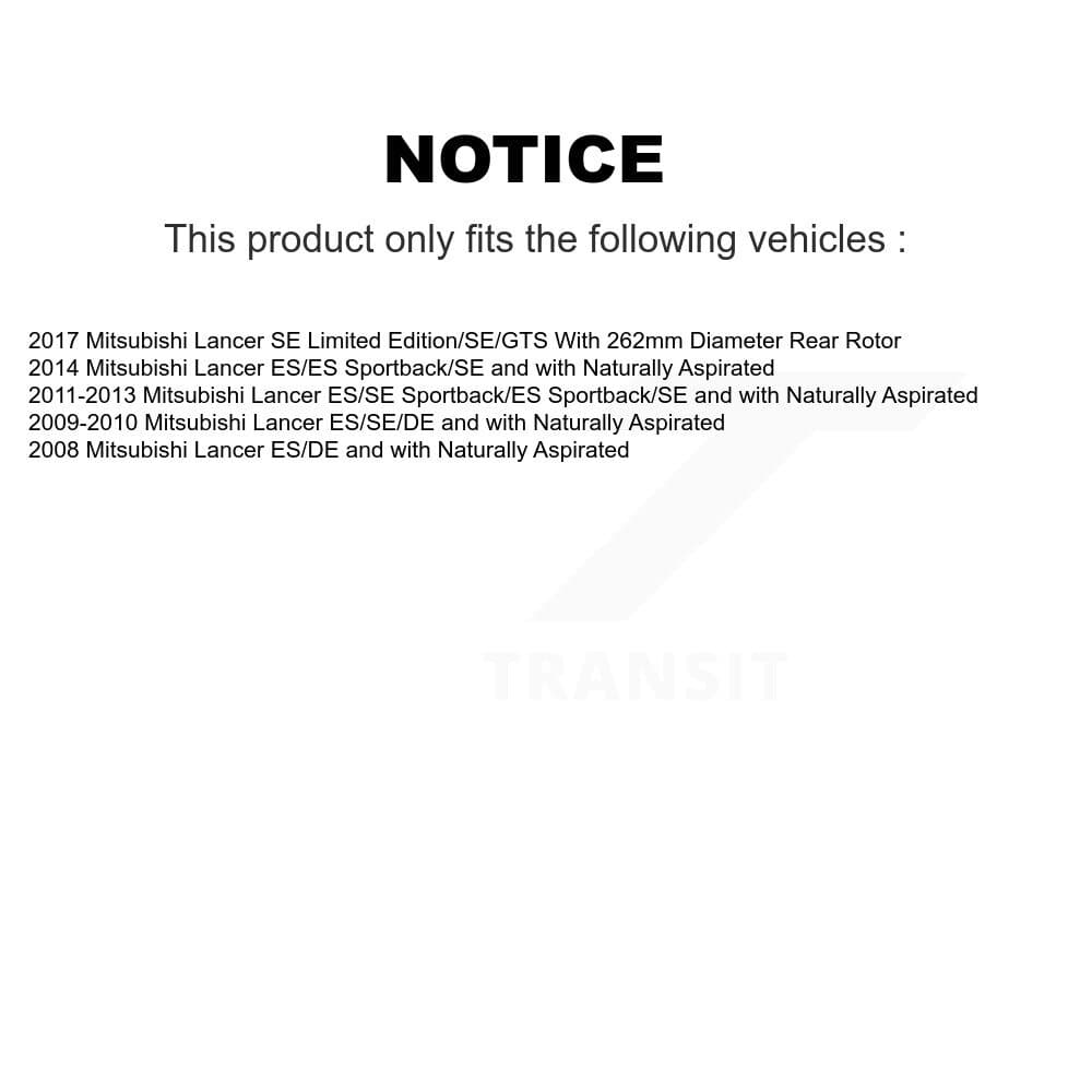 Transit Auto - KGA-107035 - Rear Disc Brake Kits image 19