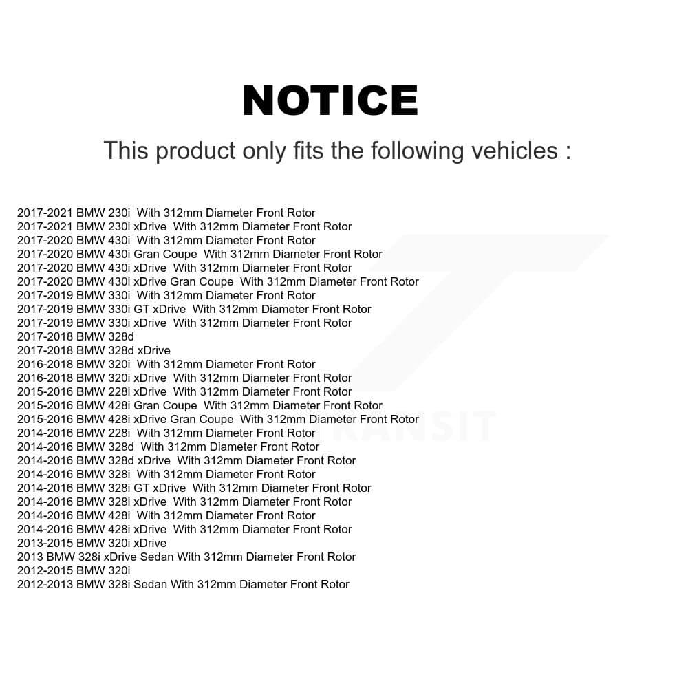 Transit Auto - KGC-100084 - Front Disc Brake Kits image 19