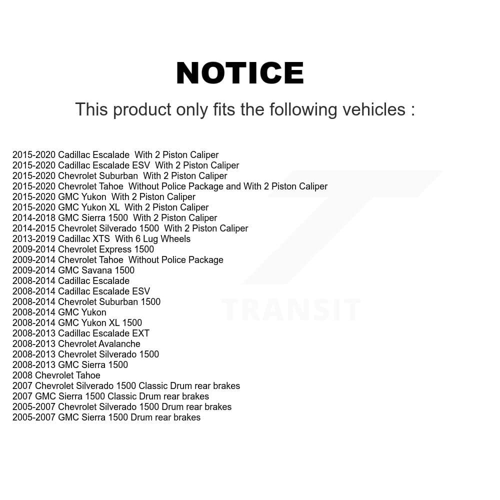 Transit Auto - KGC-100099 - Front Disc Brake Kits image 19