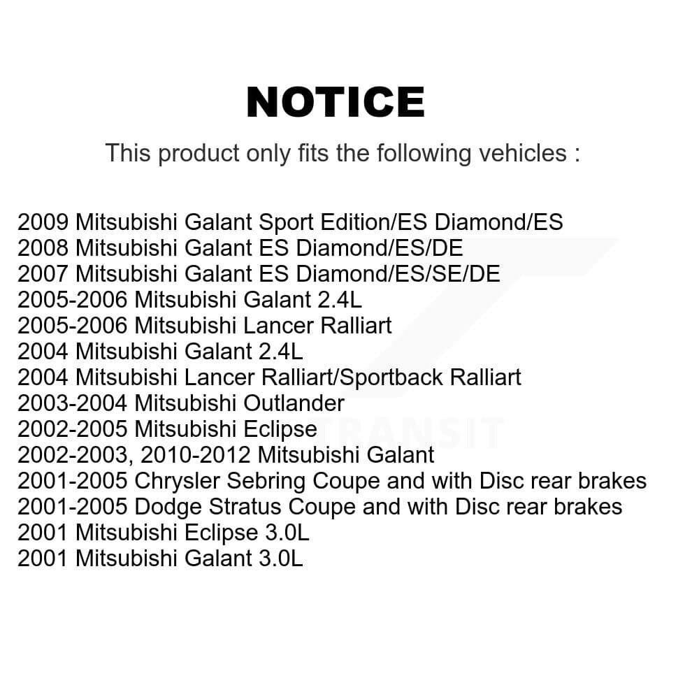 Transit Auto - KGC-100166 - Front Disc Brake Kits image 19