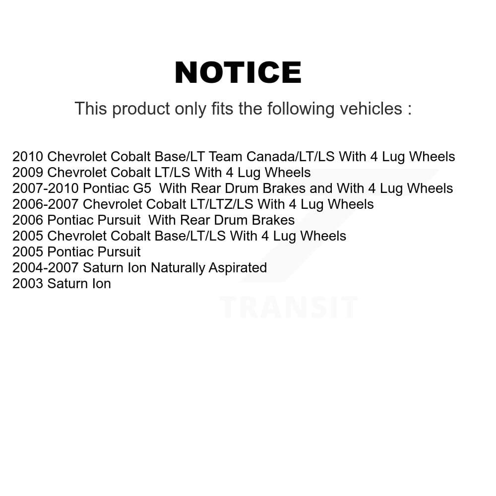 Transit Auto - KGC-100189 - Front Disc Brake Kits image 19