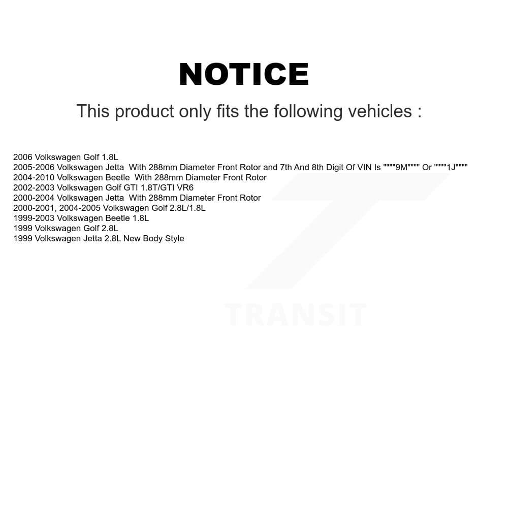 Transit Auto - KGC-100288 - Front Disc Brake Kits image 19