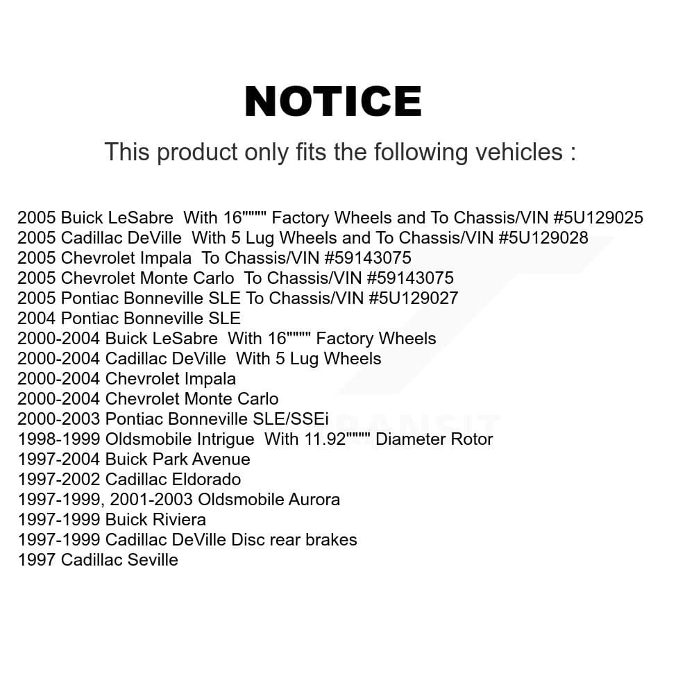 Transit Auto - KGC-100293 - Front Disc Brake Kits image 19