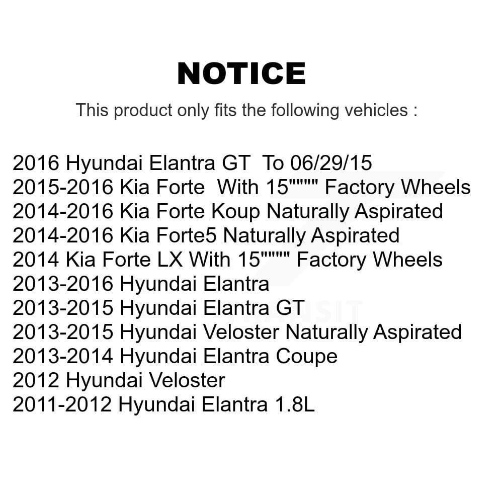 Transit Auto - KGC-100340 - Front Disc Brake Kits image 19