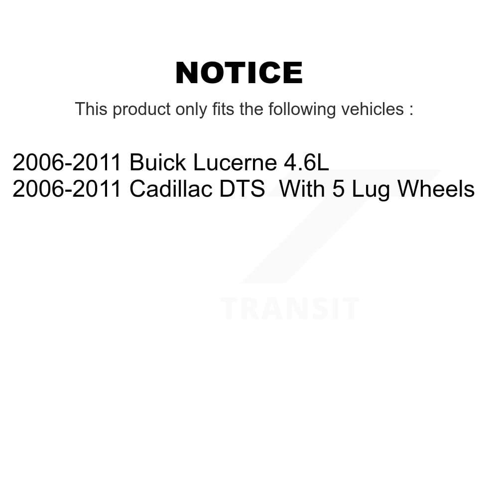 Transit Auto - KGC-100689 - Front and Rear Disc Brake Kits image 19