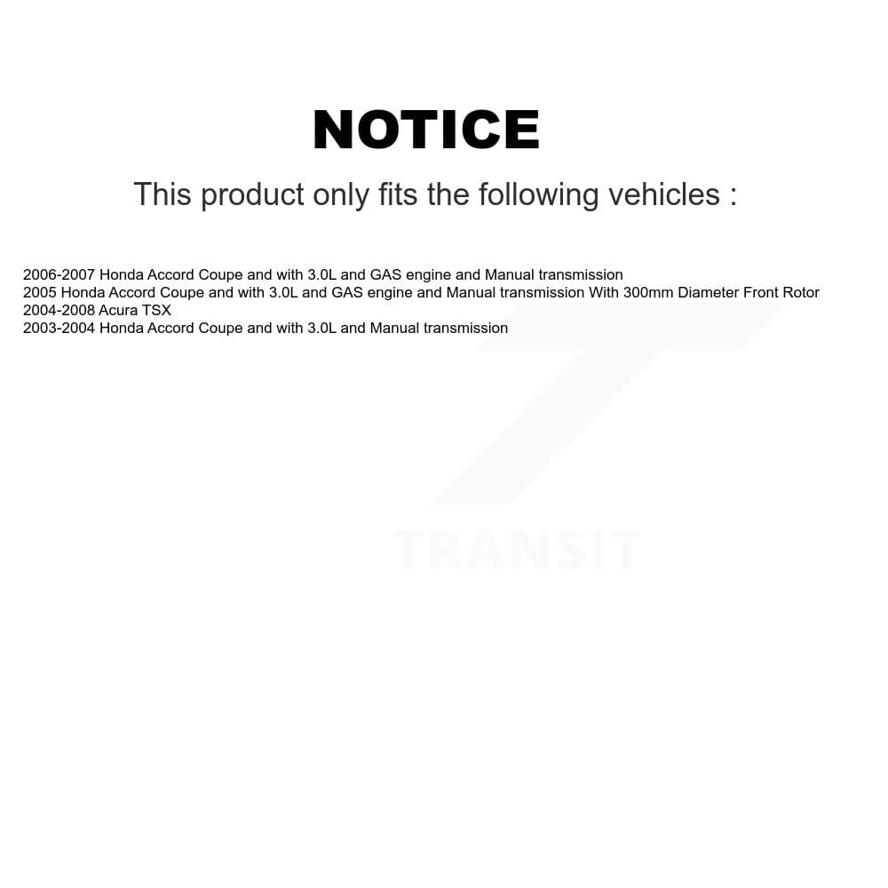 Transit Auto - KGC-100860 - Front and Rear Disc Brake Kits image 19