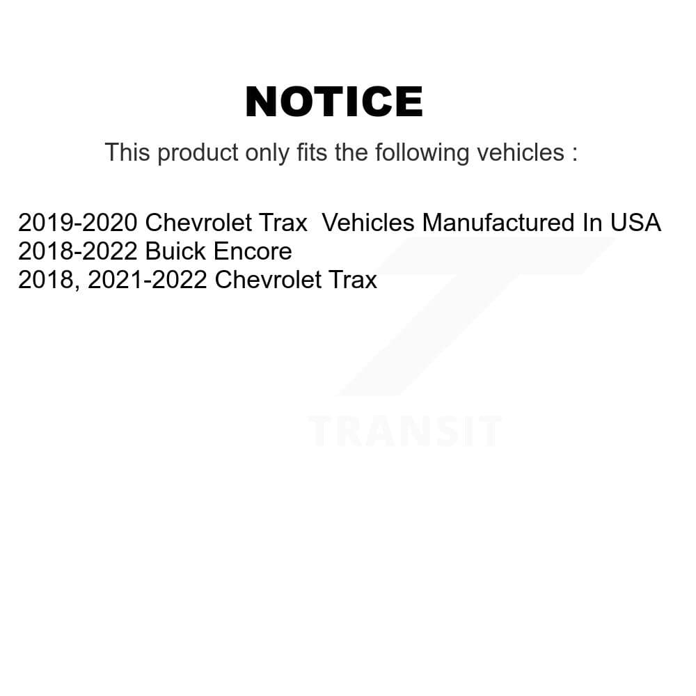 Transit Auto - KGC-100881 - Front and Rear Disc Brake Kits image 19
