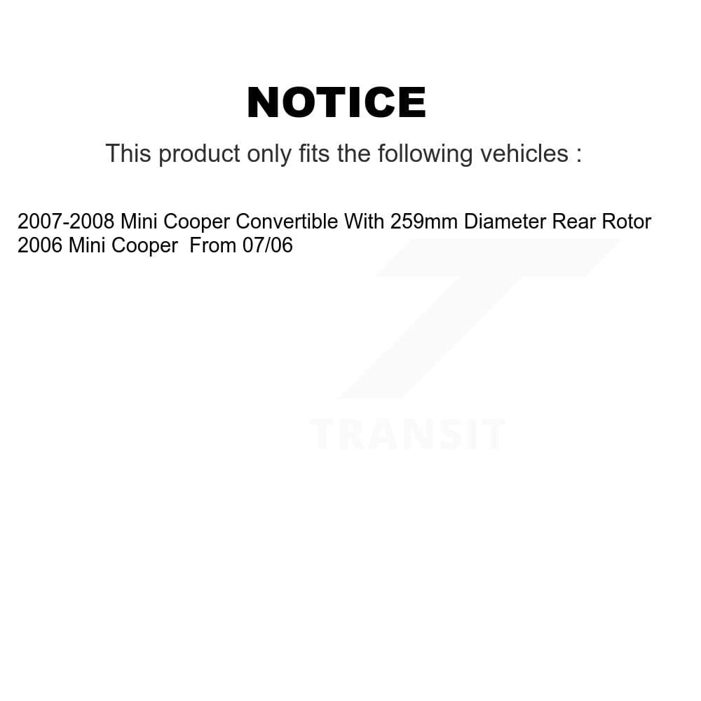 Transit Auto - KGC-101467 - Rear Disc Brake Kits image 19