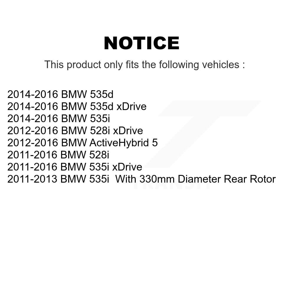 Transit Auto - KGC-101556 - Rear Disc Brake Kits image 19