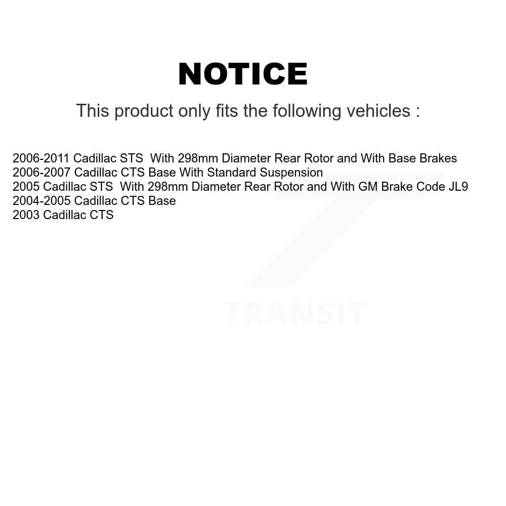 Transit Auto - KGC-101700 - Rear Disc Brake Kits image 19