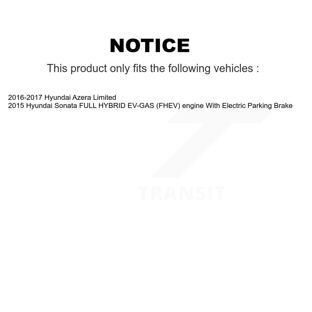 Transit Auto - KGC-101732 - Rear Disc Brake Kits image 19