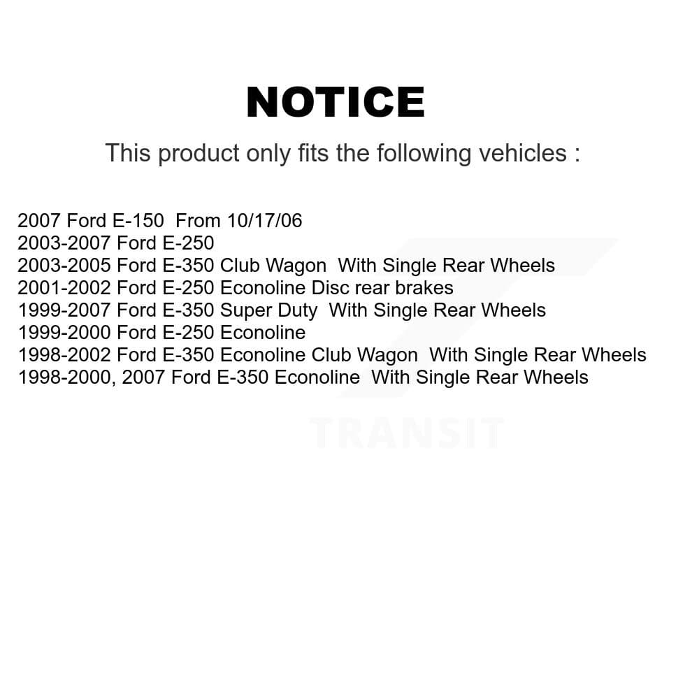 Transit Auto - KGC-101862 - Rear Disc Brake Kits image 19
