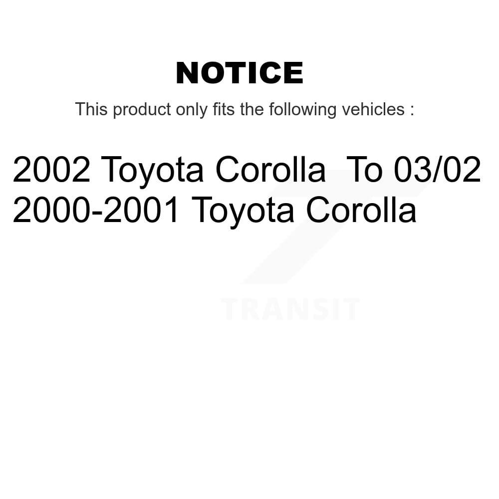 Transit Auto - KGC-101909 - Front and Rear Disc Brake Kits image 24