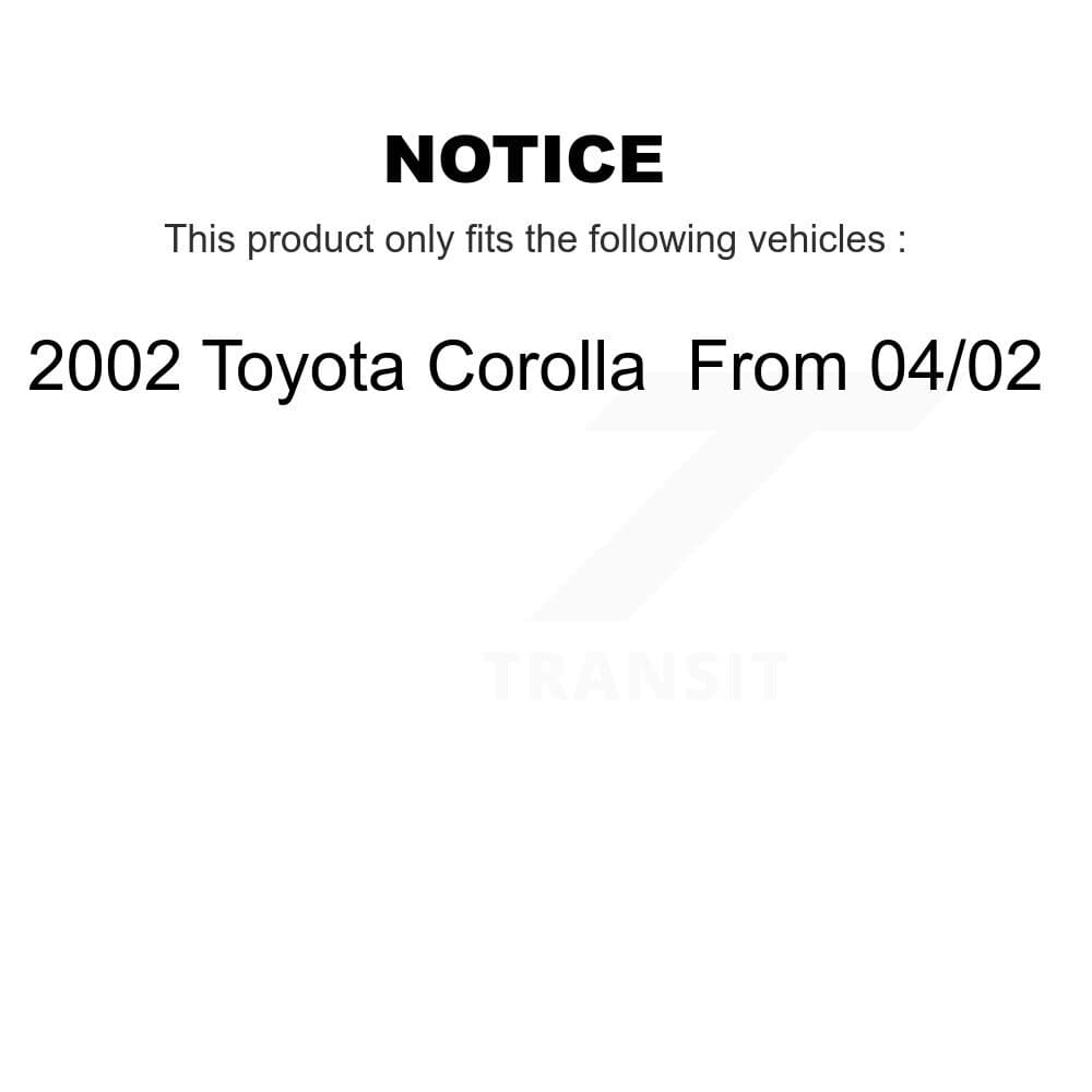 Transit Auto - KGC-101910 - Front and Rear Disc Brake Kits image 24