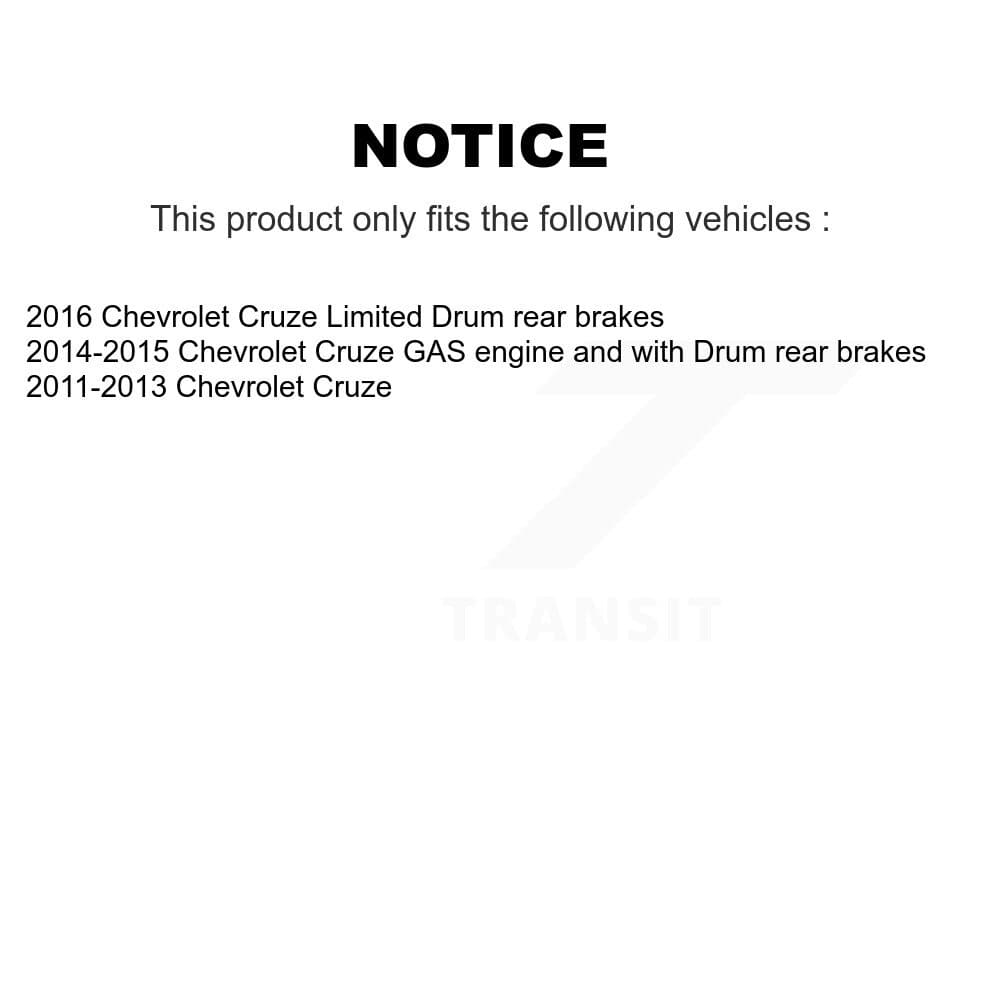Transit Auto - KGC-102089 - Front and Rear Disc Brake Kits image 24