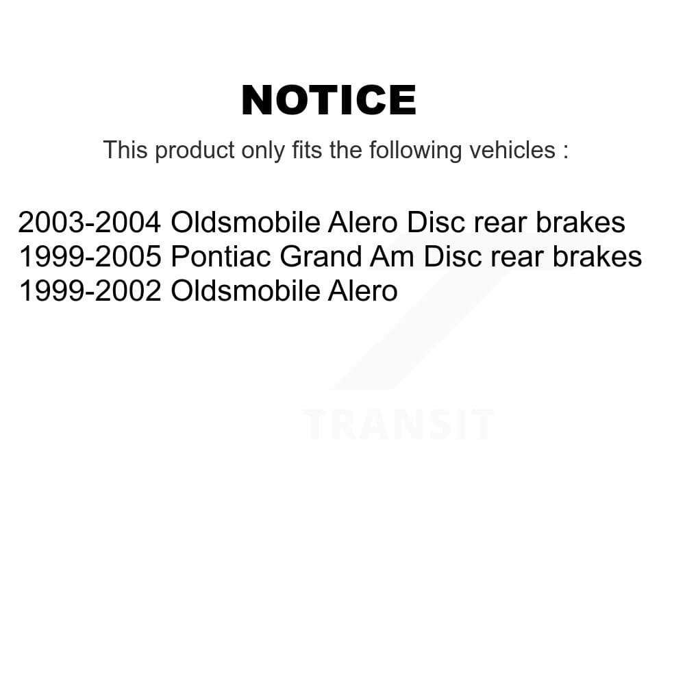 Transit Auto - KGC-102258 - Front and Rear Disc Brake Kits image 19