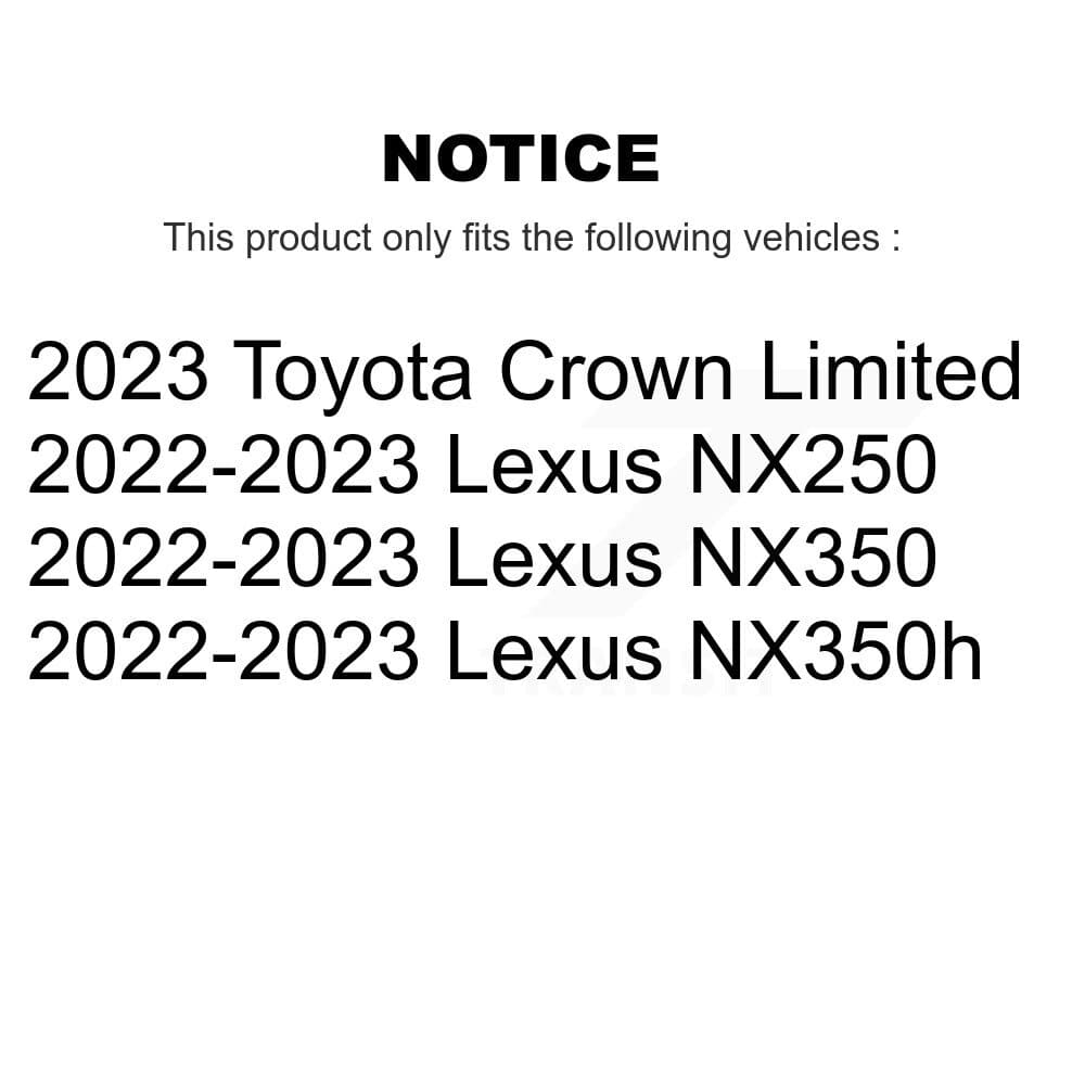 Transit Auto - KGC-102670 - Front and Rear Disc Brake Kits image 19