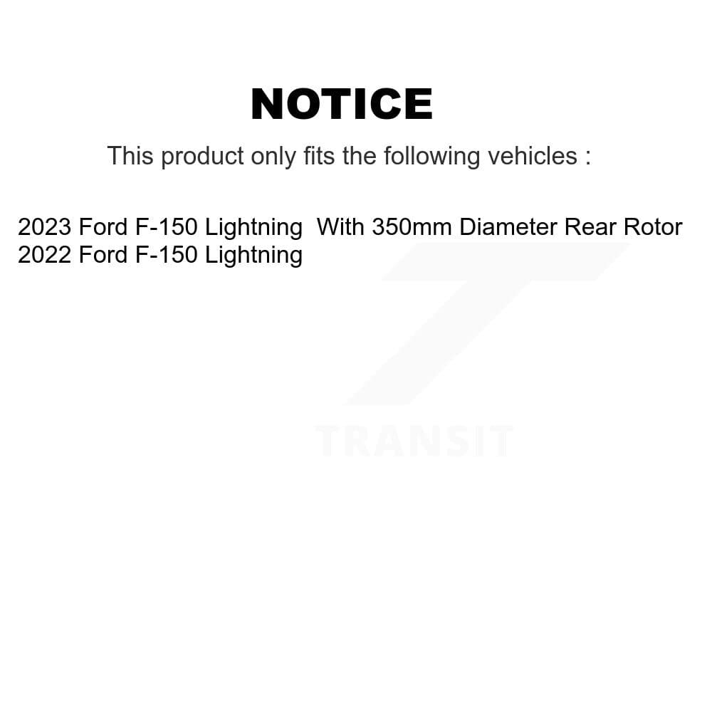 Transit Auto - KGC-102715 - Front and Rear Disc Brake Kits image 19