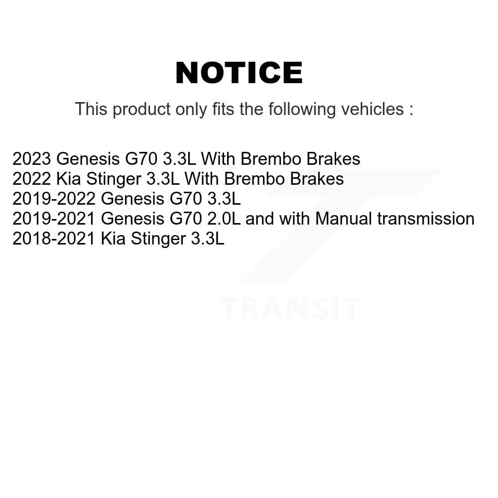 Transit Auto - KGC-102798 - Front Disc Brake Kits image 19