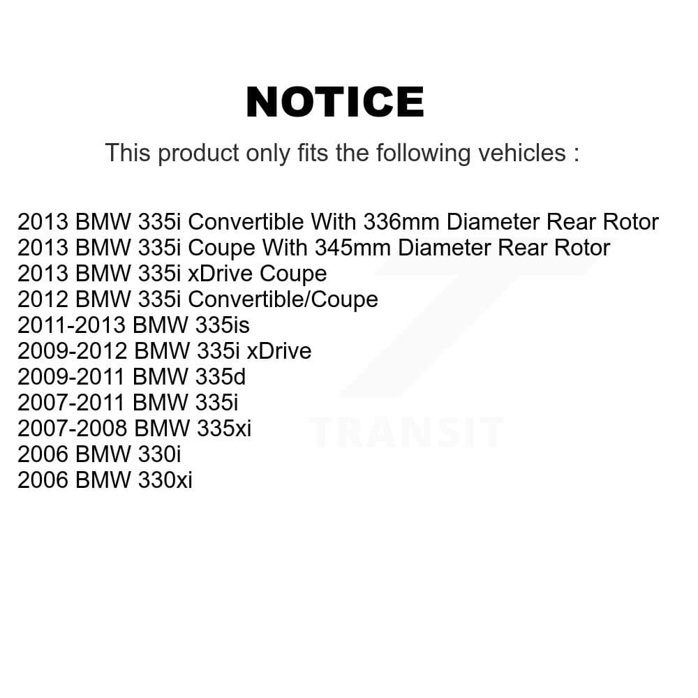 Transit Auto - KGC-103328 - Rear Disc Brake Kits image 19