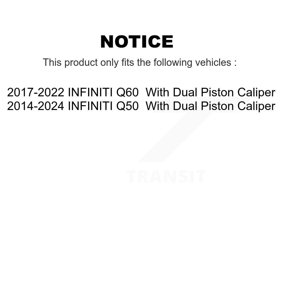 Transit Auto - KGC-103635 - Front and Rear Disc Brake Kits image 19