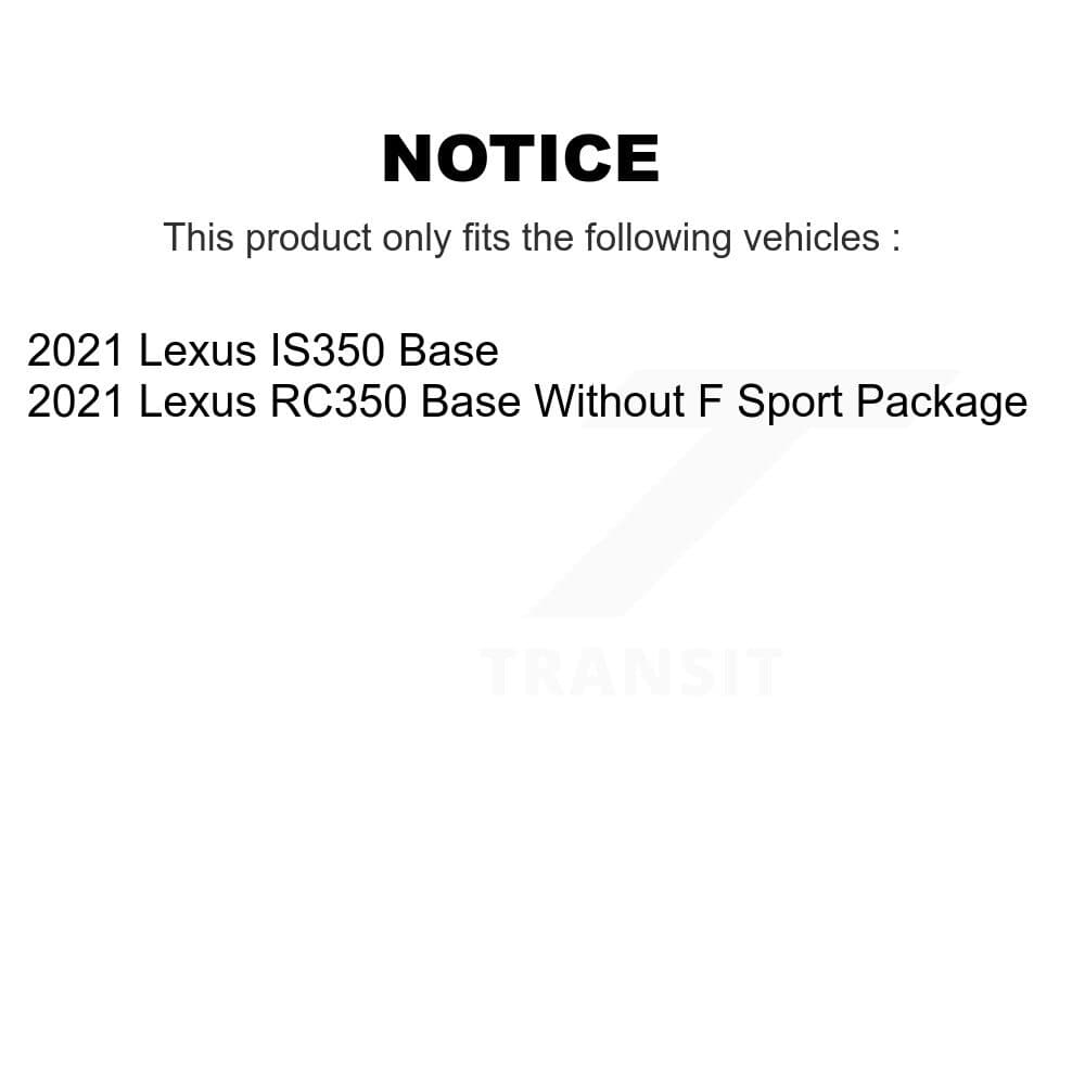 Transit Auto - KGC-103806 - Front and Rear Disc Brake Kits image 19