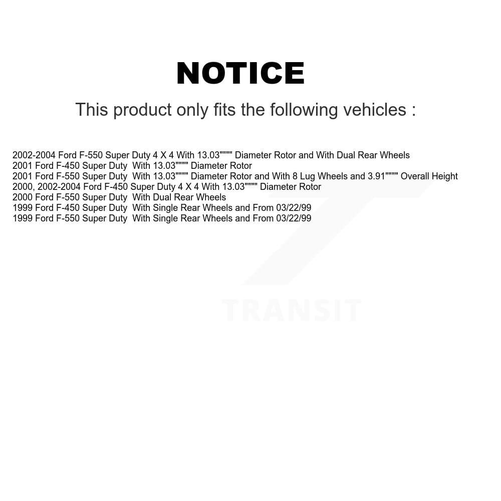 Transit Auto - KGF-100081 - Front Disc Brake Kits image 19
