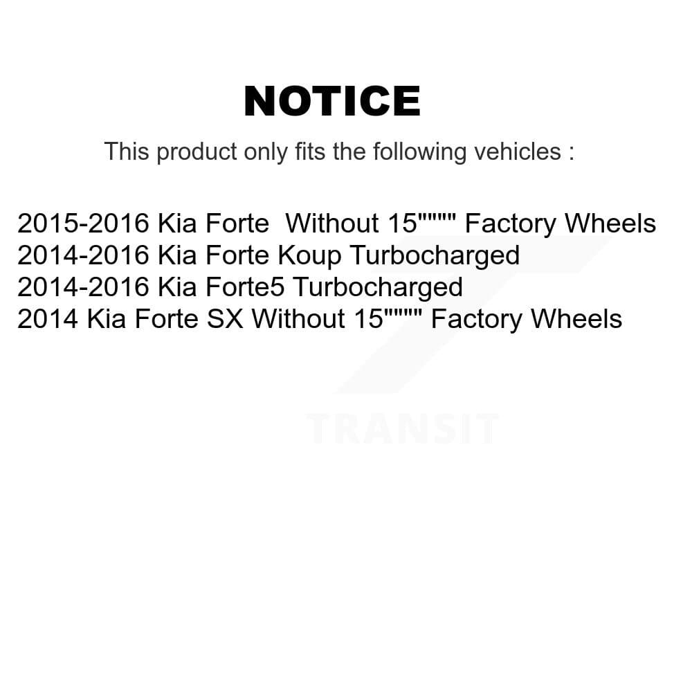 Transit Auto - KGF-100340 - Front Disc Brake Kits image 19