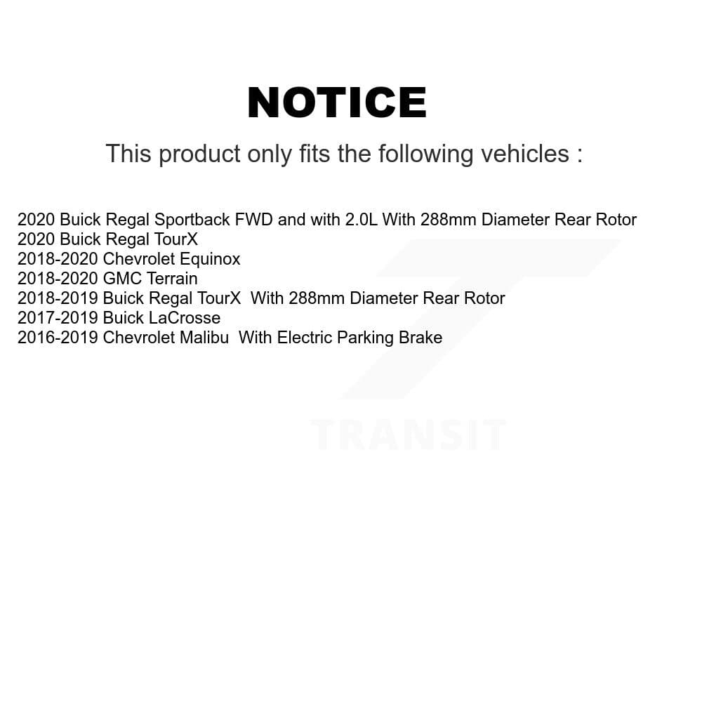 Transit Auto - KGF-101246 - Rear Disc Brake Kits image 19