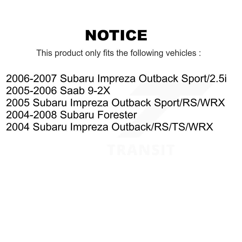 Transit Auto - KGF-101336 - Rear Disc Brake Kits image 19