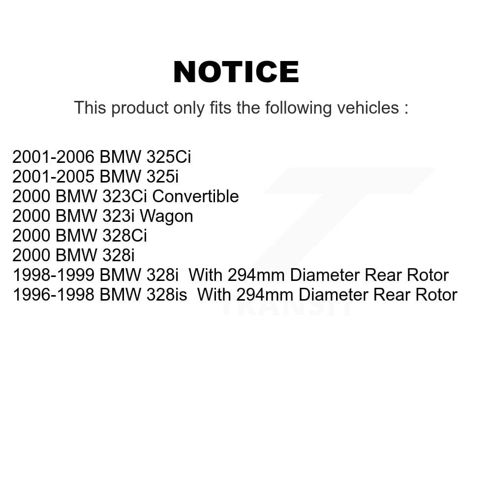 Transit Auto - KGF-101379 - Rear Disc Brake Kits image 19