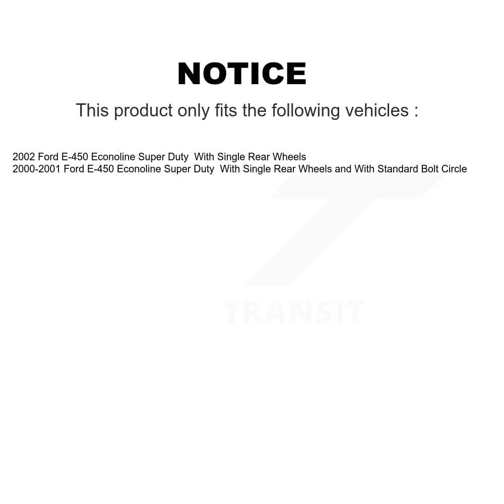 Transit Auto - KGF-102211 - Front and Rear Disc Brake Kits image 24