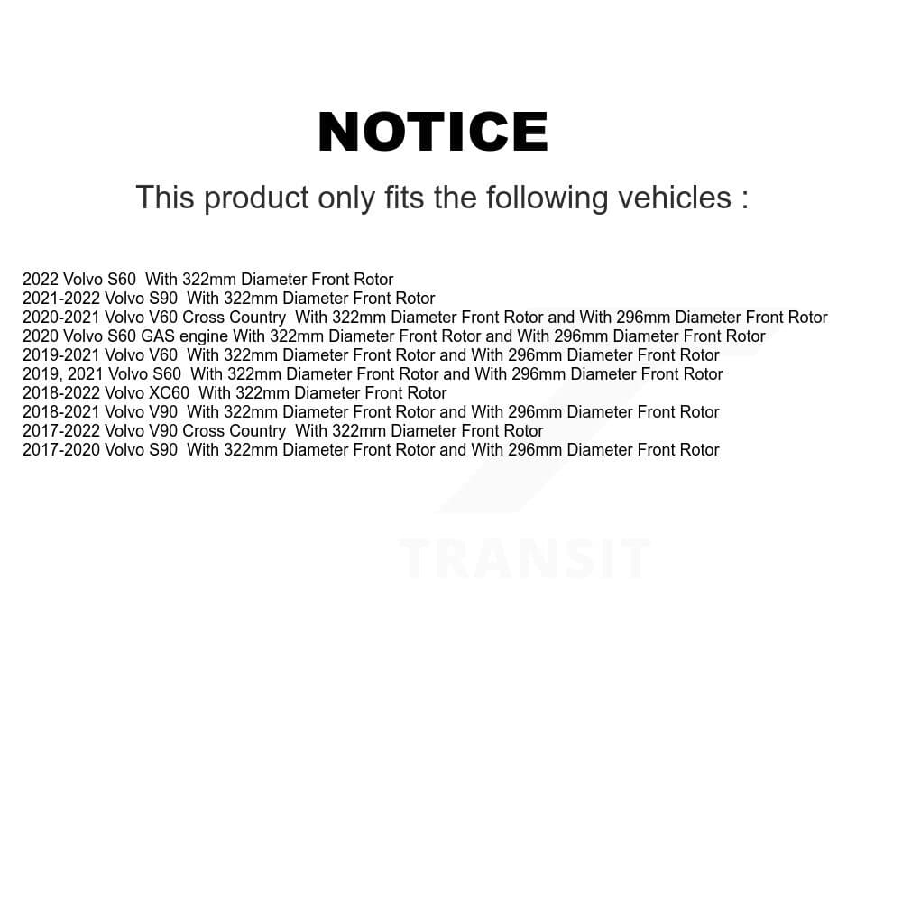Transit Auto - KGF-102437 - Front Disc Brake Kits image 19