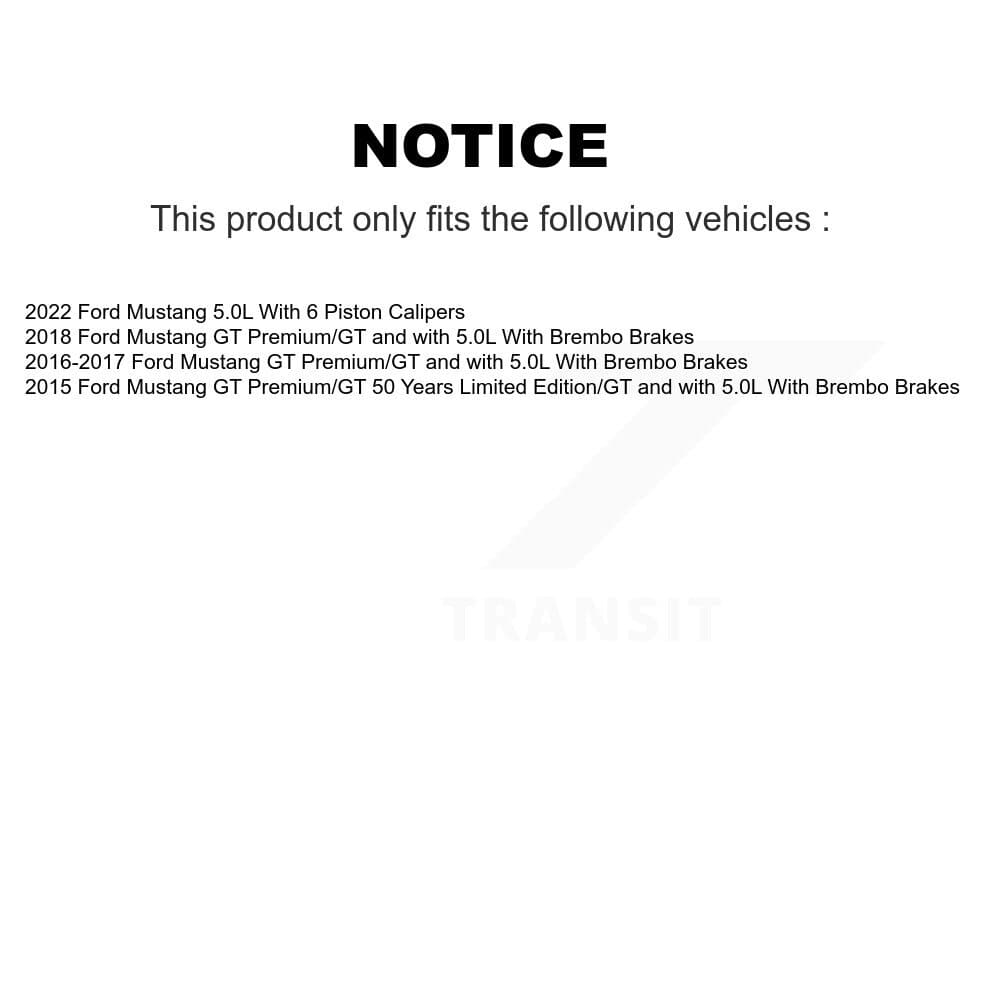 Transit Auto - KGF-102466 - Front and Rear Disc Brake Kits image 19