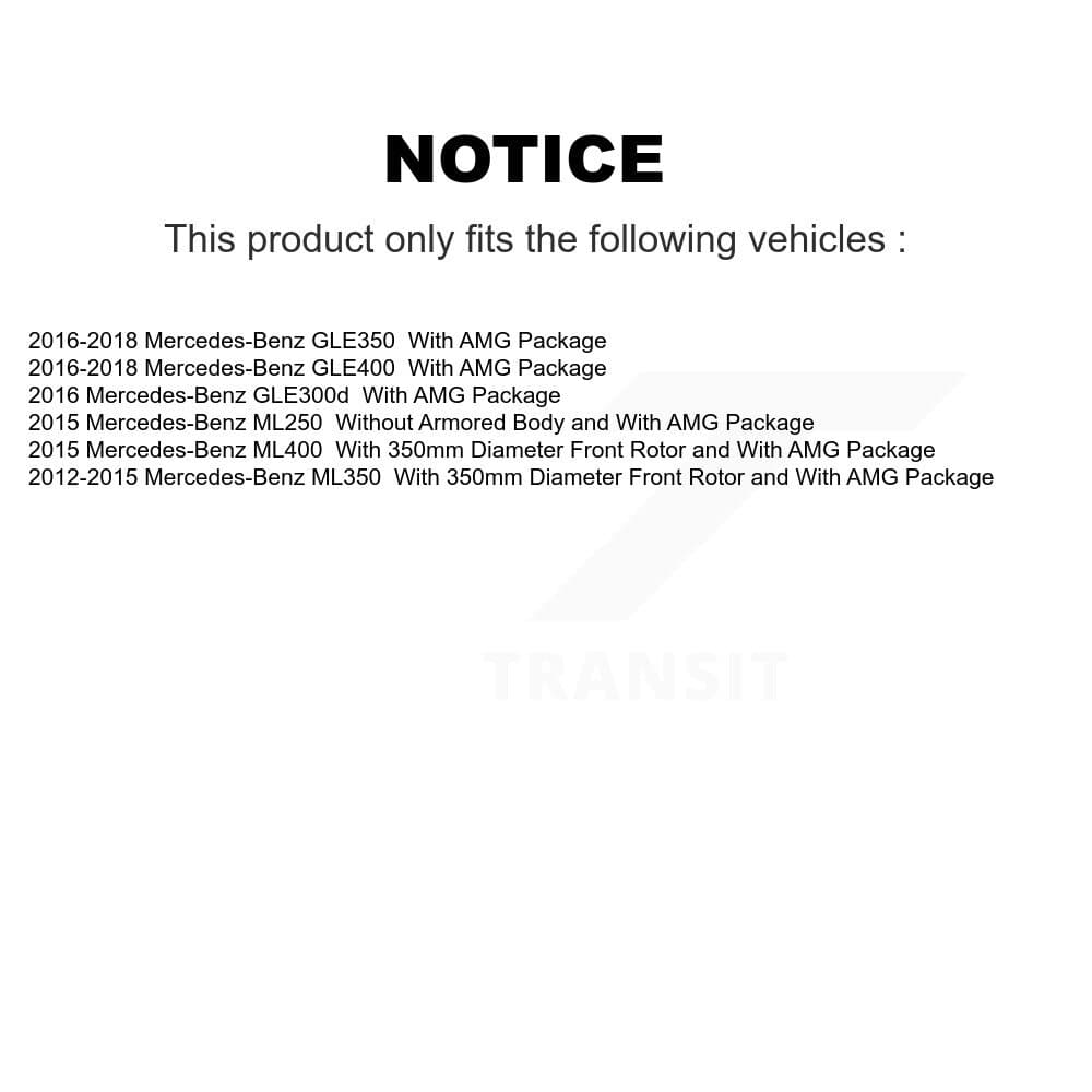 Transit Auto - KGF-102556 - Front Disc Brake Kits image 19