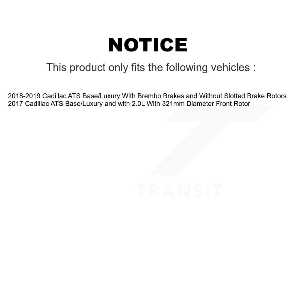 Transit Auto - KGF-102704 - Front and Rear Disc Brake Kits image 19