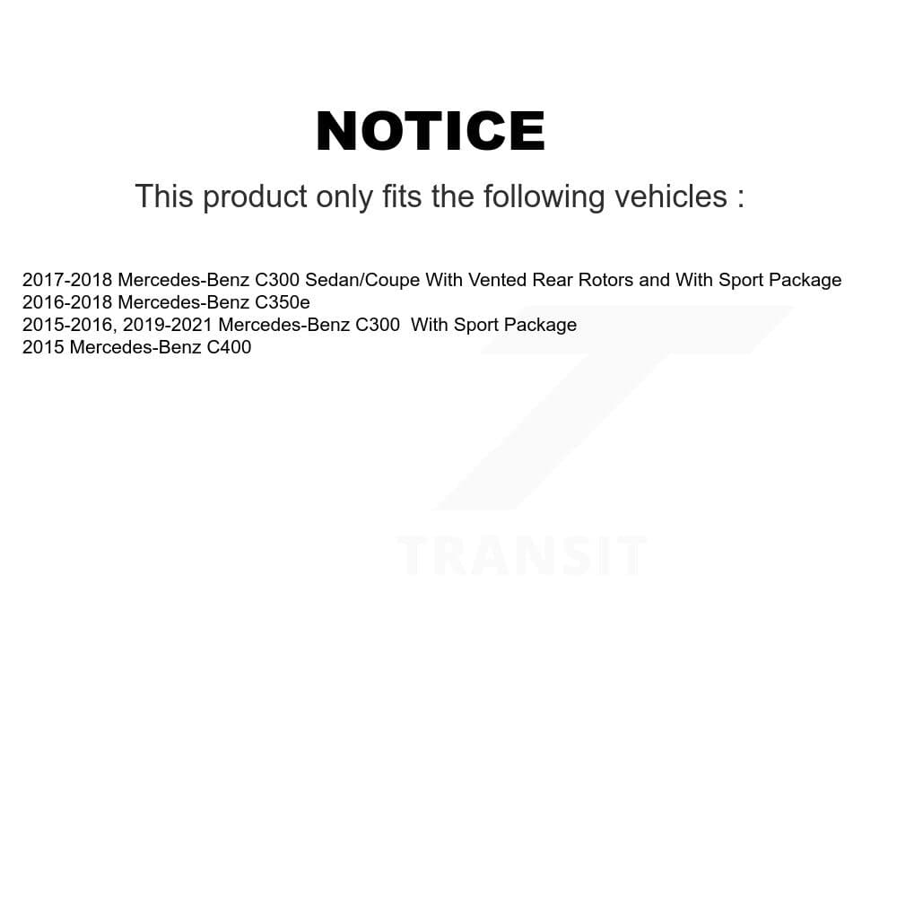Transit Auto - KGF-102842 - Rear Disc Brake Kits image 19