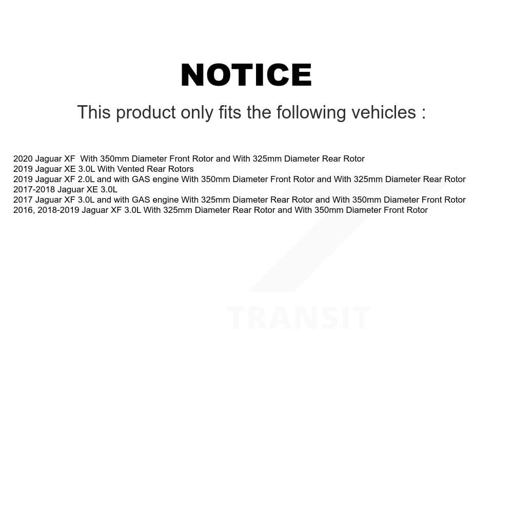 Transit Auto - KGF-102936 - Front and Rear Disc Brake Kits image 19