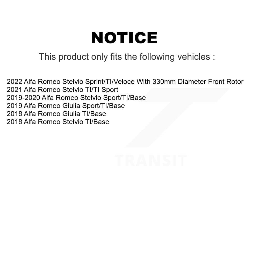 Transit Auto - KGF-103022 - Front Disc Brake Kits image 19