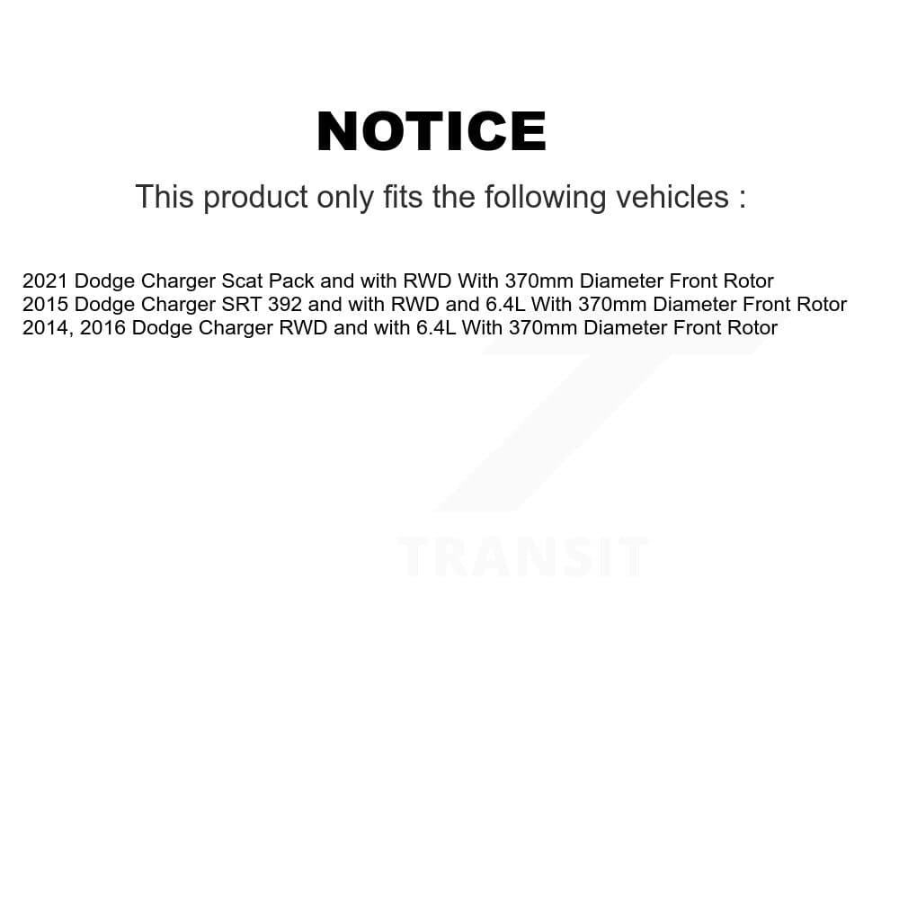 Transit Auto - KGF-103129 - Front and Rear Disc Brake Kits image 19