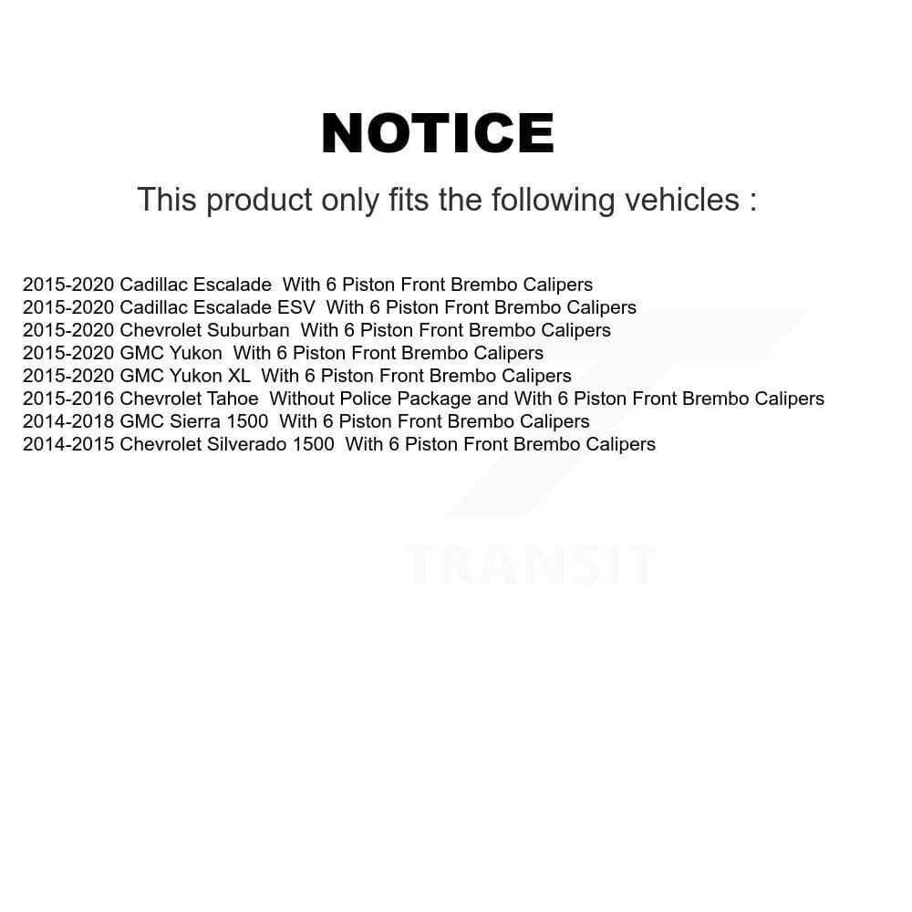 Transit Auto - KGF-103224 - Front Disc Brake Kits image 19
