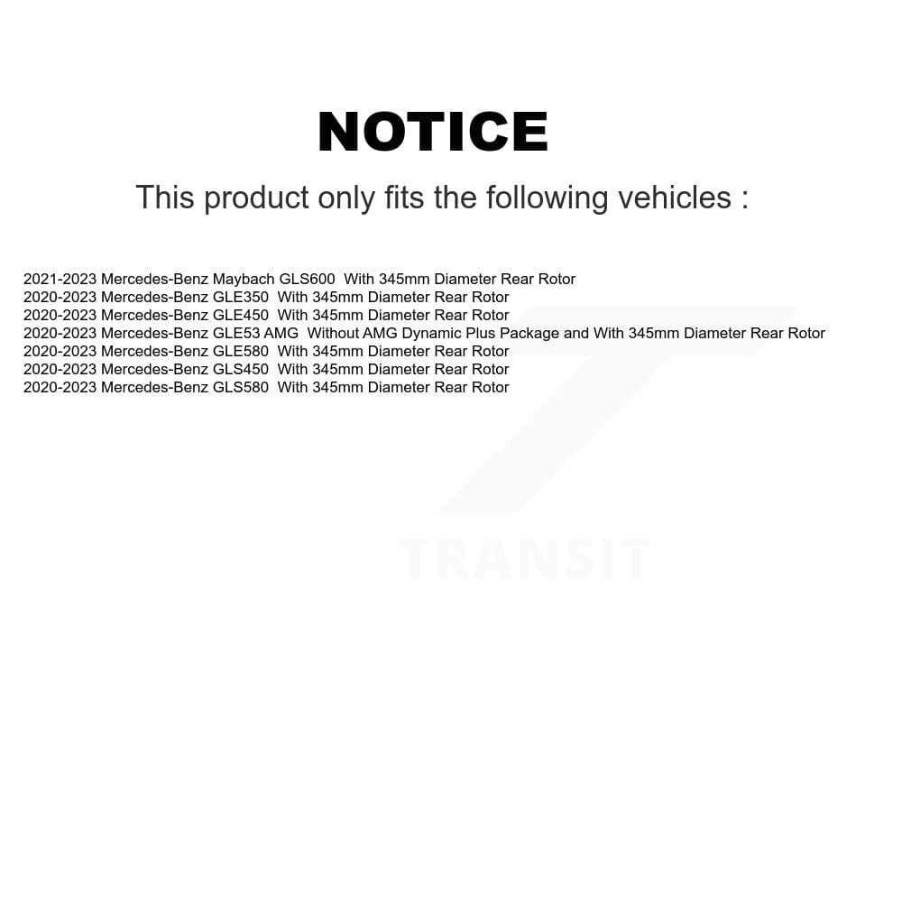 Transit Auto - KGF-103303 - Rear Disc Brake Kits image 19